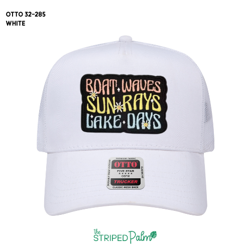 Lake Days Patch Hat