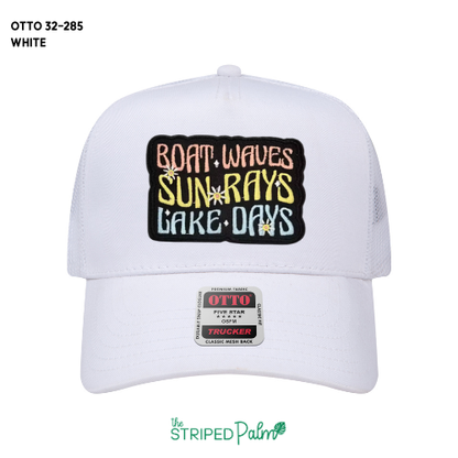 Lake Days Patch Hat