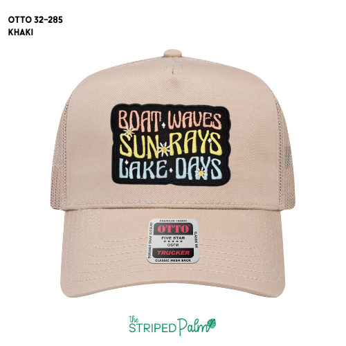 Lake Days Patch Hat
