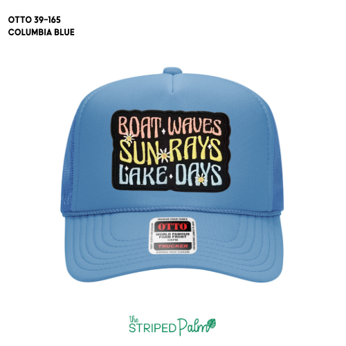 Lake Days Patch Hat