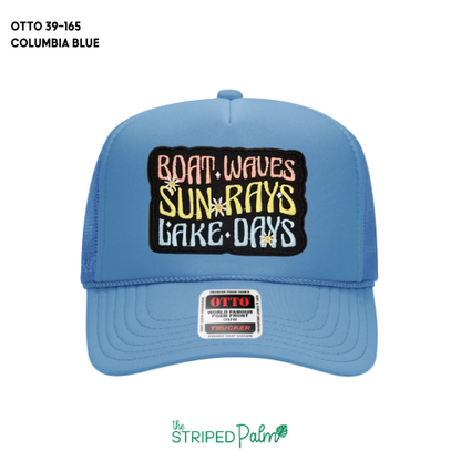 Lake Days Patch Hat