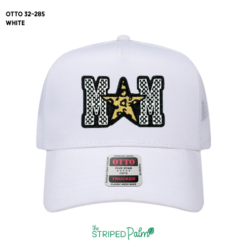 Mom Star Patch Hat