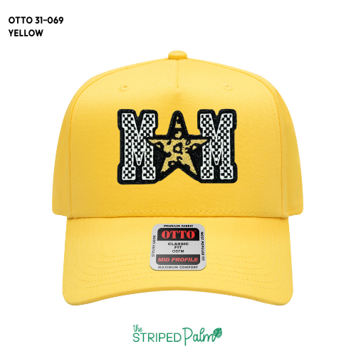 Mom Star Patch Hat