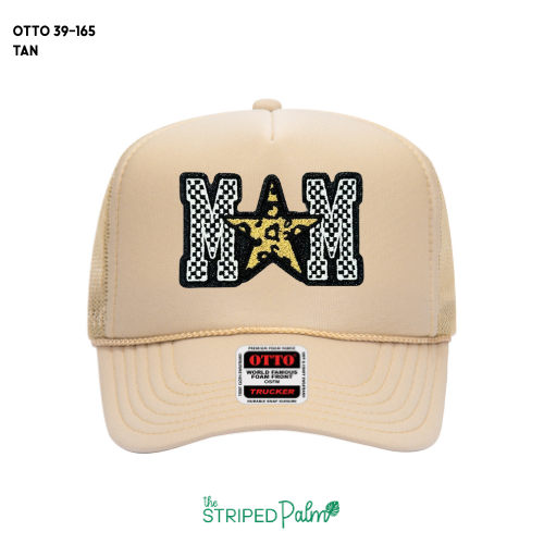 Mom Star Patch Hat