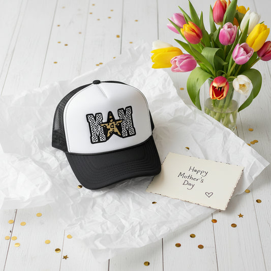 Mom Star Patch Hat