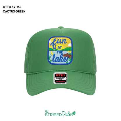 Fun at the Lake Patch Hat
