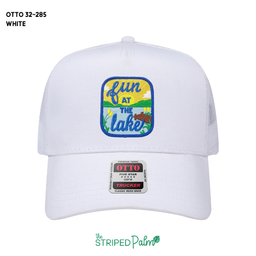 Fun at the Lake Patch Hat