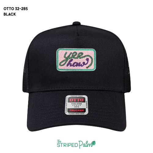 Yeehaw Rope Patch Hat