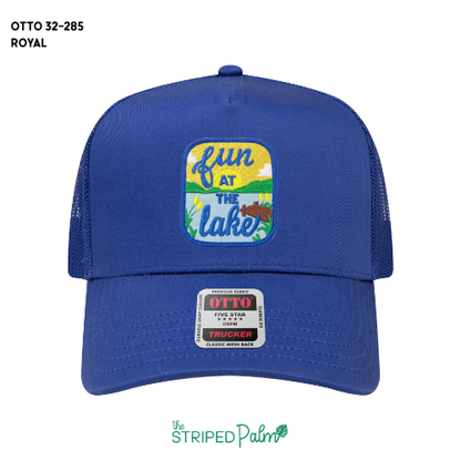 Fun at the Lake Patch Hat