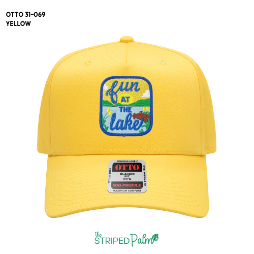Fun at the Lake Patch Hat