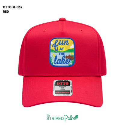 Fun at the Lake Patch Hat