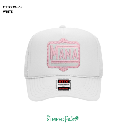 Pink Mama Patch Hat