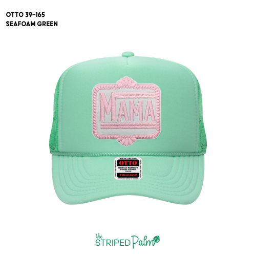 Pink Mama Patch Hat