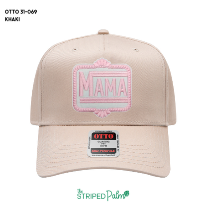 Pink Mama Patch Hat