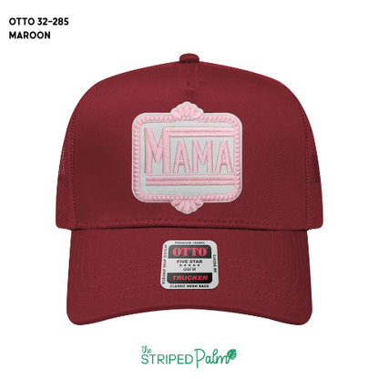 Pink Mama Patch Hat