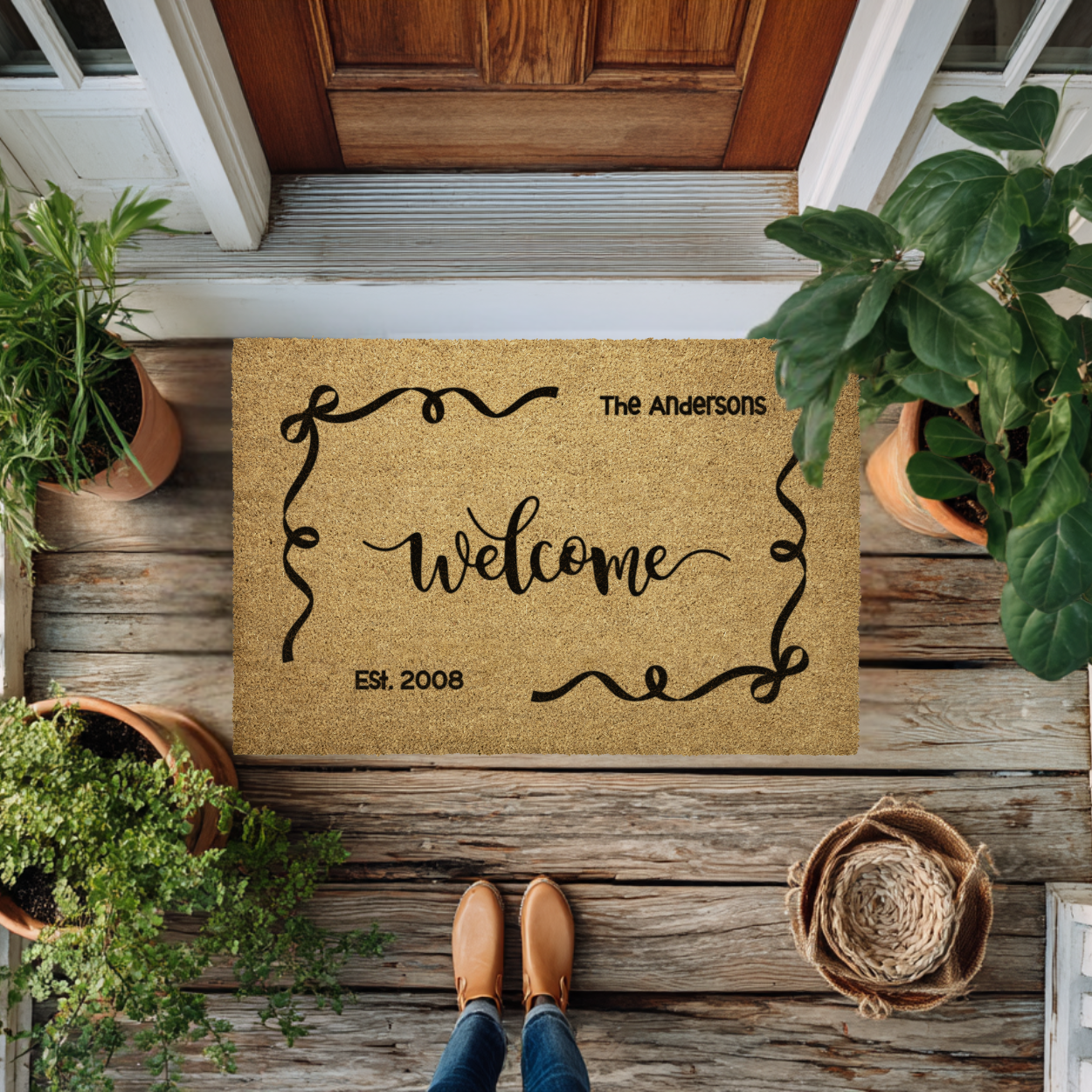 Coquette Welcome Doormat