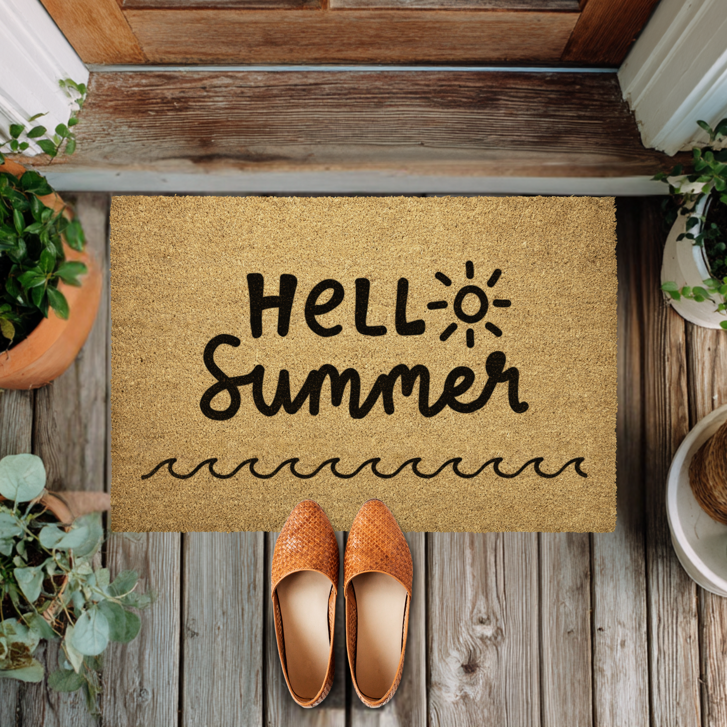 Hello Summer Doormat