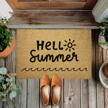 Hello Summer Doormat