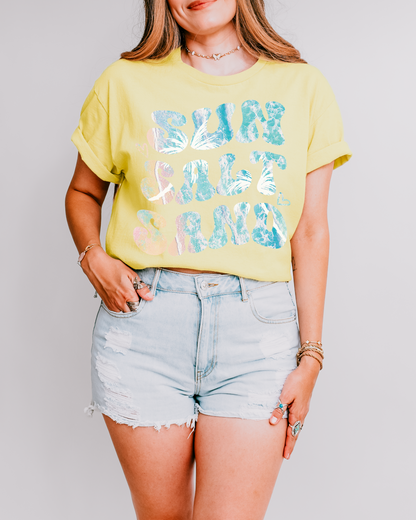 Sun, Salt, Sand Tee