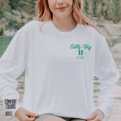 Girls Trip Personalized Long Sleeve T-Shirt