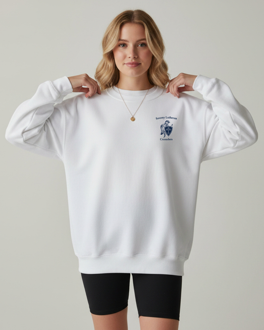 Saxony Lutheran Crusaders Crewneck (Uniform)