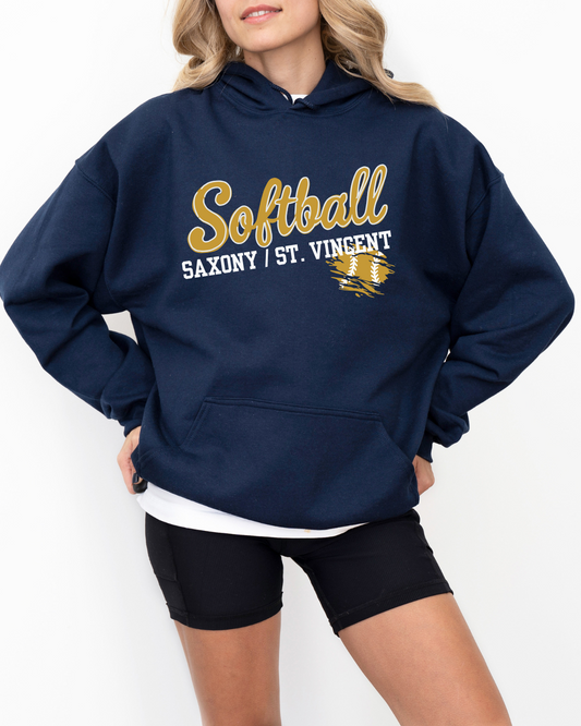 Softball Saxony/St. Vincent Crusaders Pullover