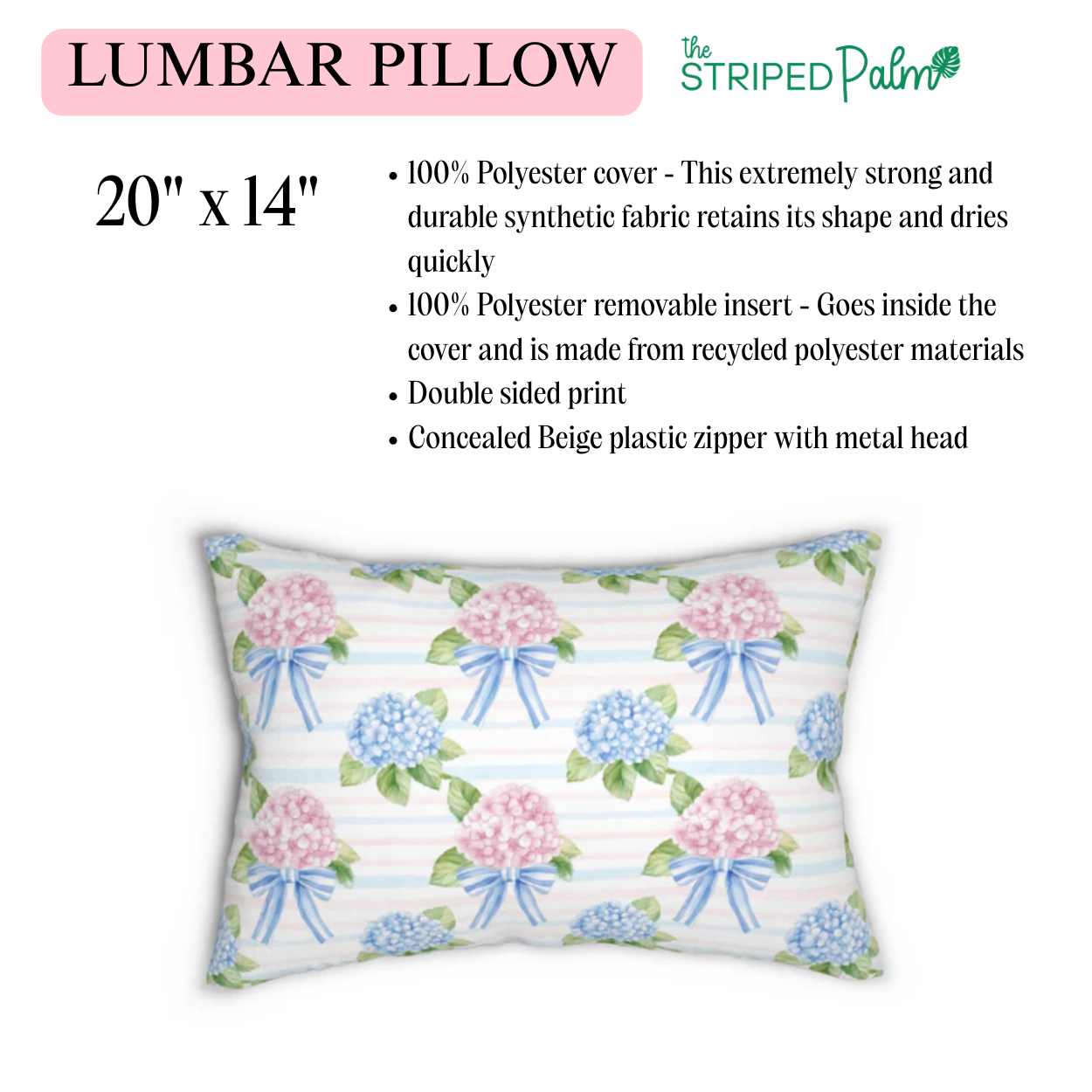 Hydrangea Daydream Pillow