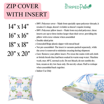 Hydrangea Daydream Pillow