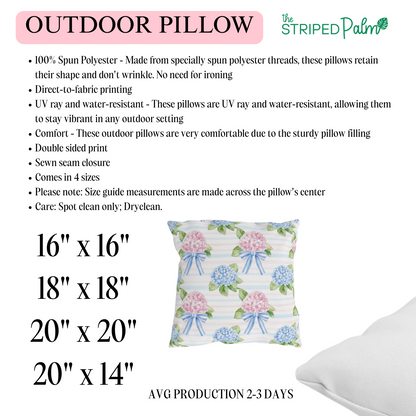 Hydrangea Daydream Pillow