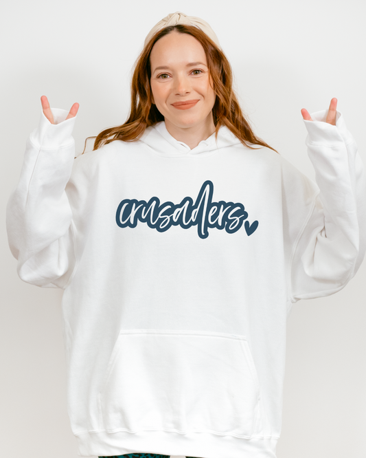 Crusaders Pullover on White