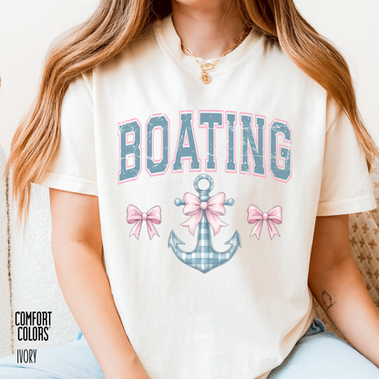 Boating Coquette Cotton Tee