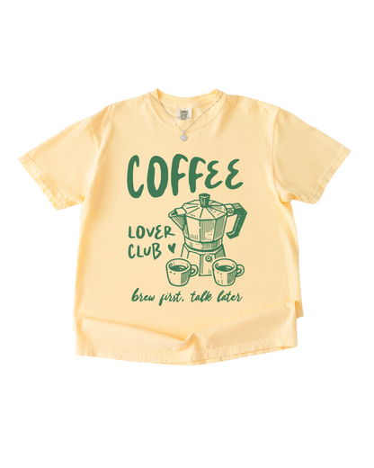 Coffee Lover Club Tee