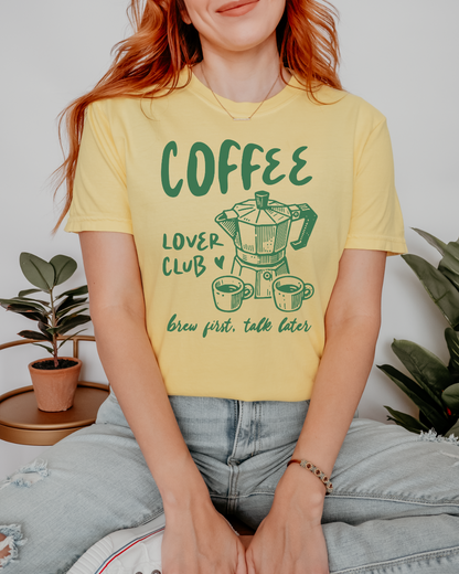 Coffee Lover Club Tee