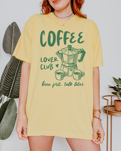 Coffee Lover Club Tee