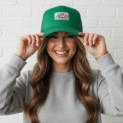 Yeehaw Rope Patch Hat