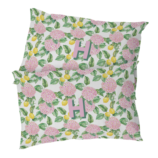 Hydrangea Pillowcases (Set of 2)