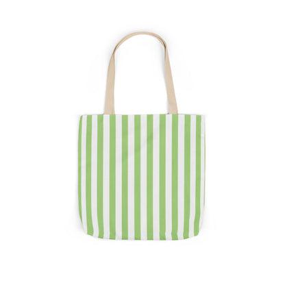 Striped Monogram Tote Bag