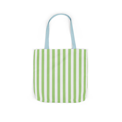 Striped Monogram Tote Bag