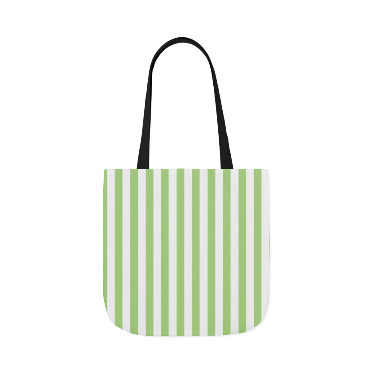 Striped Monogram Tote Bag