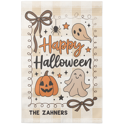 Personalized Halloween Garden Flag | 4 Designs