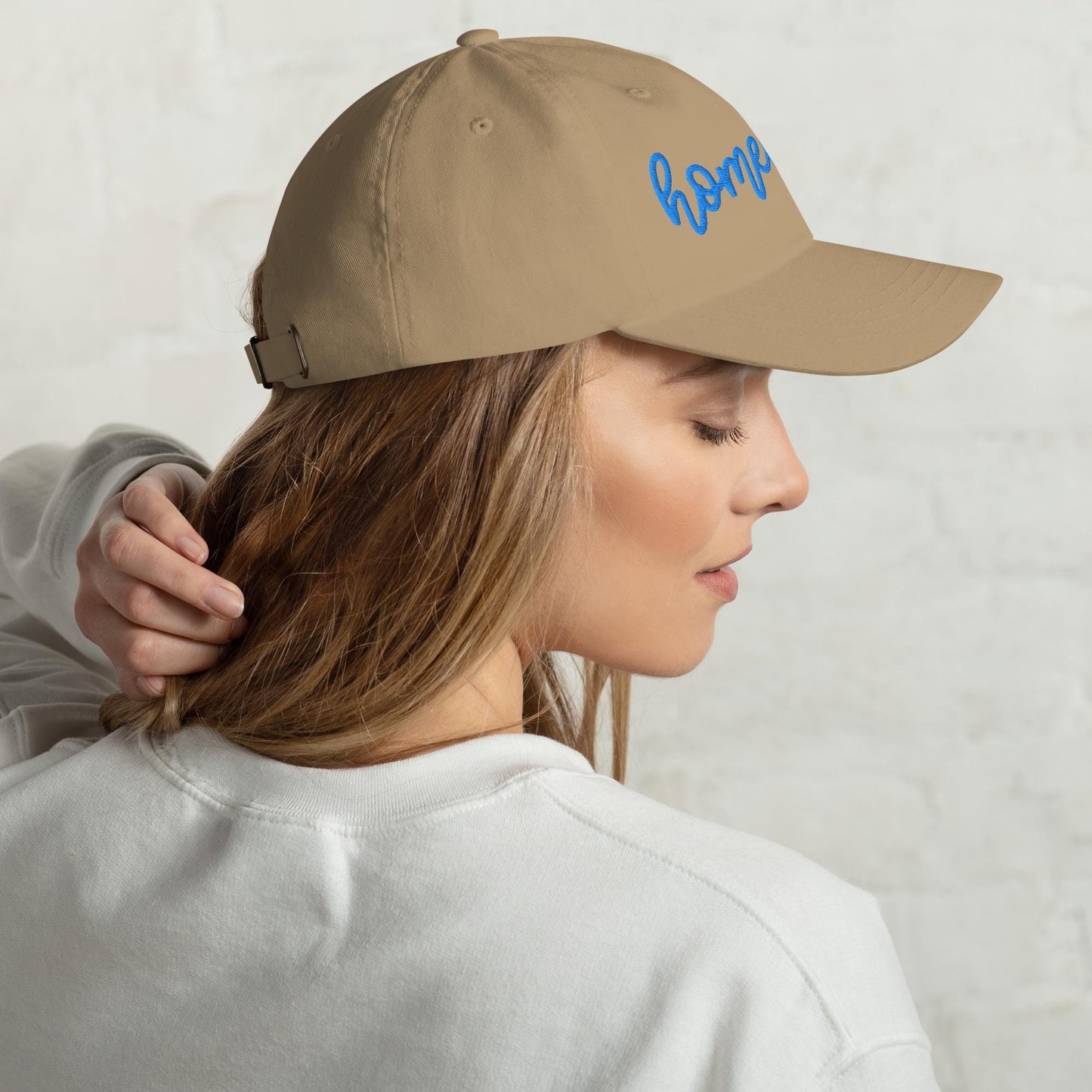 Puff Embroidery Homebody Dad Hat