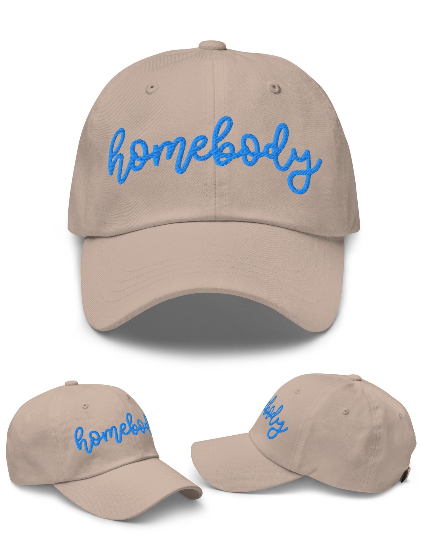 Puff Embroidery Homebody Dad Hat