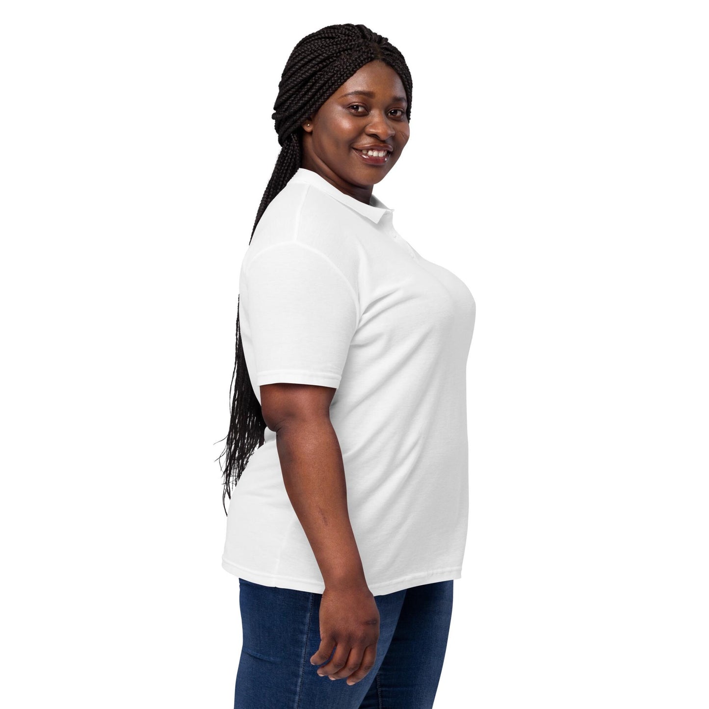 Embroidered Cherry Womens Golf Polo