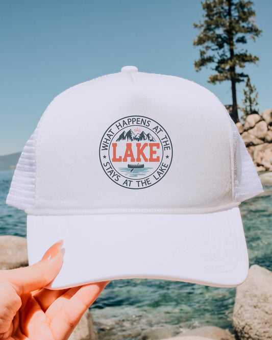 Lake Trip Mesh Trucker Hat