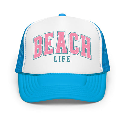 Beach Life 70s Trucker Hat