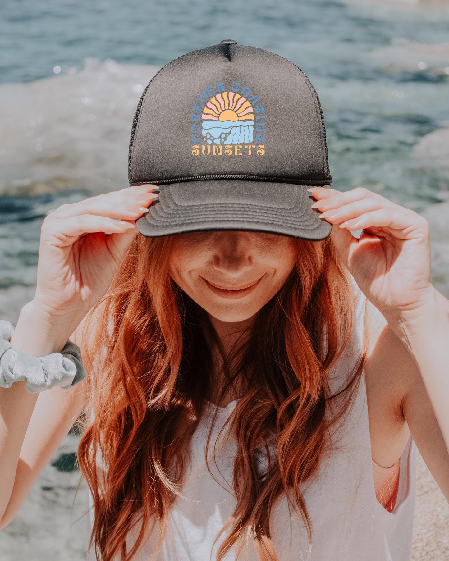 Forever Chasing Sunsets Trucket Hat