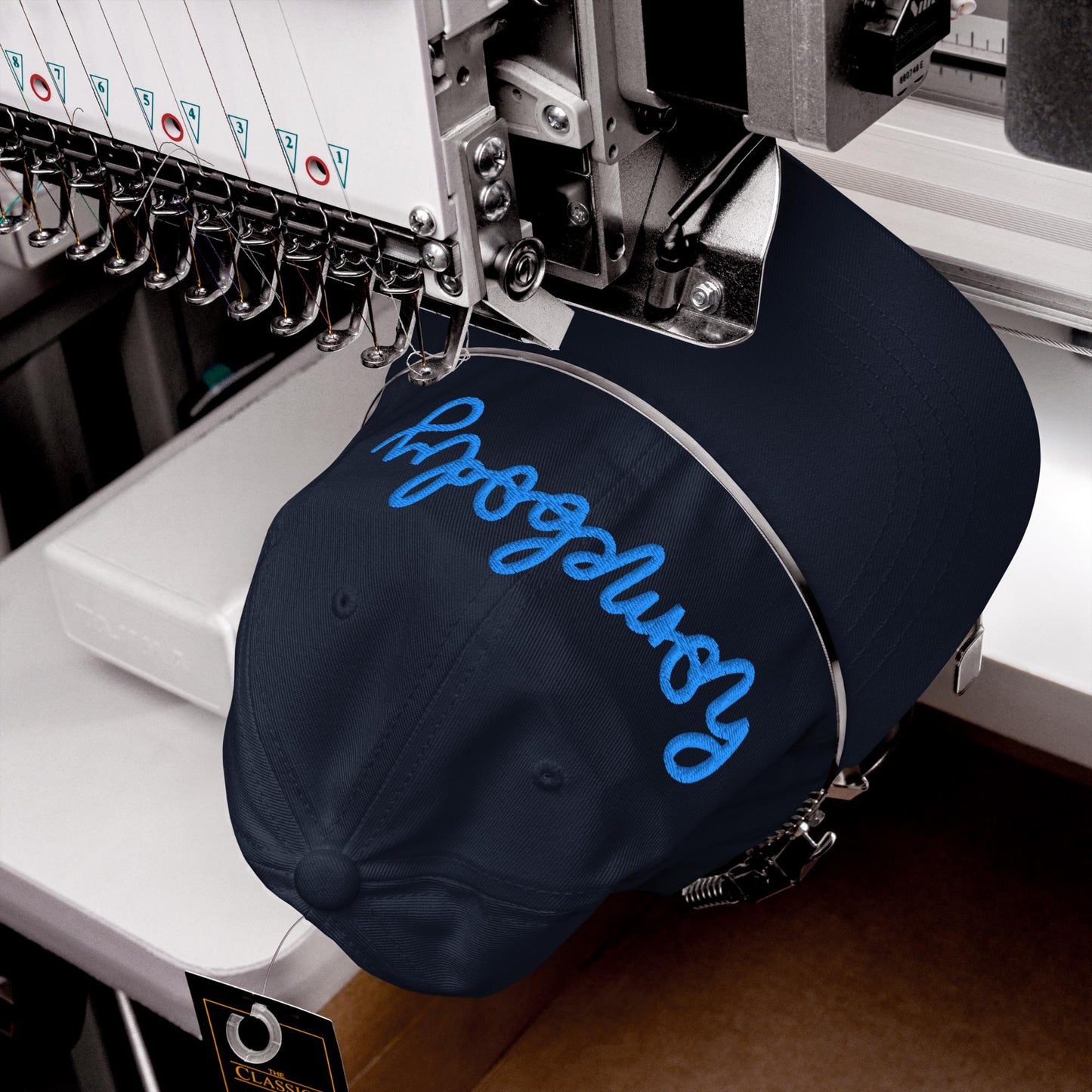 Puff Embroidery Homebody Dad Hat
