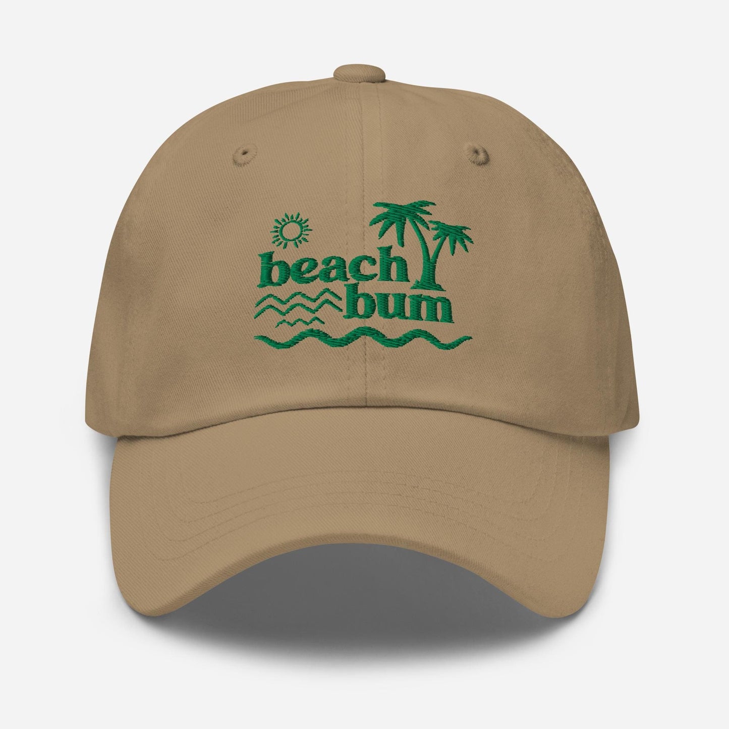 Beach Bum Embroidered Dad Hat