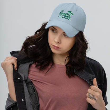 Beach Bum Embroidered Dad Hat