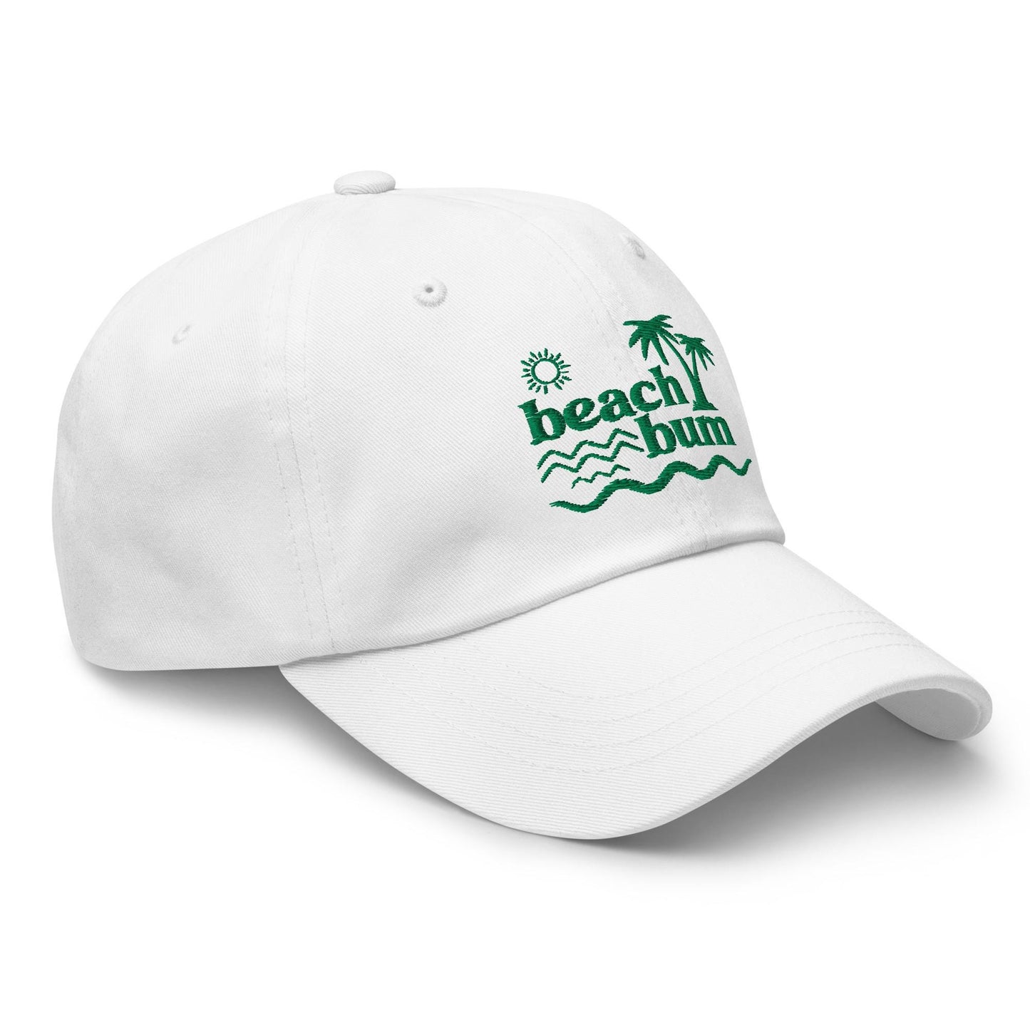 Beach Bum Embroidered Dad Hat
